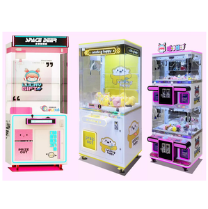 Acchiappamantire Arcade Vending colorato giocattolo peluche Craze artiglio macchina con accettore <span class=keywords><strong>di</strong></span> banconote e lettore <span class=keywords><strong>di</strong></span> schede opzione - Product Image 2
