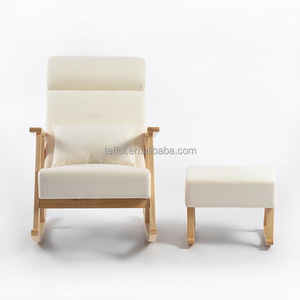 Modern Design Portable Rocking Chair for Nursery Living Room Dining Villa Use-Breastfeeding Support for New Parents Newborns - Product Image 5