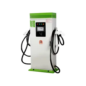 DC Wall Portable DC EV Charger 30Kw 40Kw 60Kw Dc Ev Charger Station Electric Car OCPP1.6 Type 1 /2 Cable