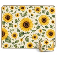 Grande couverture de pique-nique imprimée tournesol, pliable, pour le camping et les réunions de famille