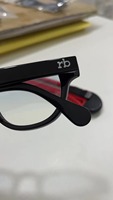 Haute qualité, prix de gros, personnalisation 3d, étiquette métallique/cadre de lunettes de soleil, étiquette autocollante pour lunettes cosmétiques