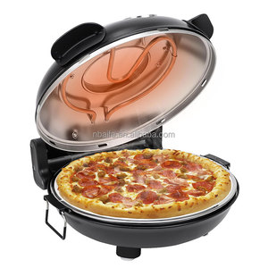 Aifa <span class=keywords><strong>Horno</strong></span> Tostador Portátil Mini para Pizza, Eléctrico, para el Hogar, con Tapete <span class=keywords><strong>de</strong></span> Cocción para Tostadas Calientes y Repostería Francesa, ¡Gran Oferta! - Product Image 6