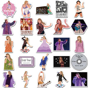 Recién 50PCS <span class=keywords><strong>Country</strong></span> Music Singer Swift Nuevo álbum TTPD the Eras Tour Taylor Sticker - Product Image 2