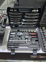 Jeu de clés à douille 82 pièces, clés combinées 1/4'' et 1/2'' pour la réparation automobile, atelier, outils multifonctions