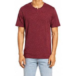 Camiseta de hombre OEM al por mayor con logotipo personalizado, suave y transpirable, 100% algodón, de alta calidad, manga corta, corte regular. - Product Image 6