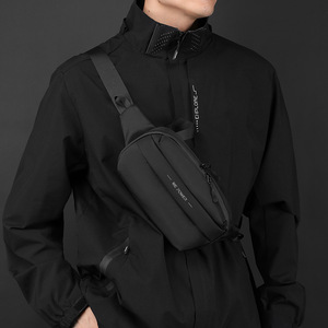 Bolsos de Pecho Personalizados con Logotipo Casual para Hombre, Bolsos Cruzados Tipo Bandolera Económicos, Bolsos de Hombro Portátiles para Teléfono para Viajes al Aire Libre - Product Image 6