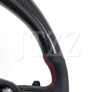 2012-2018 pour Land Rover <span class=keywords><strong>Evoque</strong></span> Sports Style personnalisation intérieur de volant de voiture en Fiber de carbone - Product Image 3