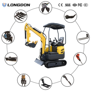 Nouvelle conception d'excavatrice compacte de 1,6 tonne, <span class=keywords><strong>mini</strong></span>-pelleuse avec chenilles en caoutchouc et moteur Euro 5 pour une utilisation domestique dans la cour - Product Image 3