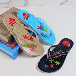 Nouvelles tongs hawaïennes de qualité en gros Sandales de <span class=keywords><strong>plage</strong></span> Tongs pantoufles pour femmes - Product Image 2