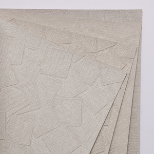 Papier peint PVC ignifuge et anti-moisissure à texture brique, 54 pouces, pour projets hospitaliers et hôteliers, revêtement mural en vinyle à support tissé - Product Image 2