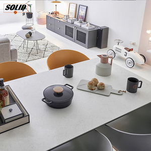 <span class=keywords><strong>Encimera</strong></span> de cocina de piedra de cuarzo artificial de lujo <span class=keywords><strong>encimera</strong></span> de color mármol de piedra de <span class=keywords><strong>resina</strong></span> de superficie sólida - Product Image 6