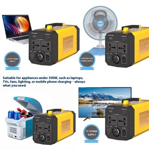 Portable Power Station Large Capacity MPPT <b>Solar</b> <b>Generator</b> Backup for Camping Night Market Emergency 200 Pure Sine Wave - Product Image 5
