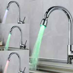 Tiktok stessa versione vendita calda nuovo design colorato cucina e bagno lavabo LED rubinetto del lavandino rubinetto dell'acqua calda e fredda