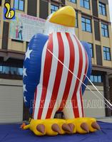 Meilleure vente aux États-Unis Nouveau 25 FT. Pygargue chauve américain patriotique géant gonflable
