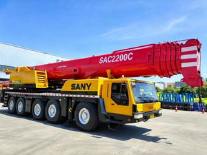 SANY STC2200 220 Ton Hydraulic Boom Truck Mobile <b>Crane</b> for Heavy Construction Lifting Projects Boom Truck - Product Image 2