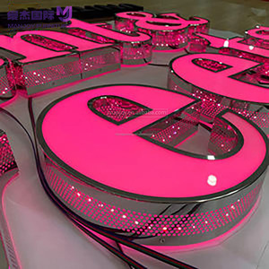 2025ป้ายกันน้ำ LED ตัวอักษรเรืองแสงไฟ LED แบบเจาะรูช่องตัวอักษรเรืองแสงดีไซน์ใหม่ - Product Image 1