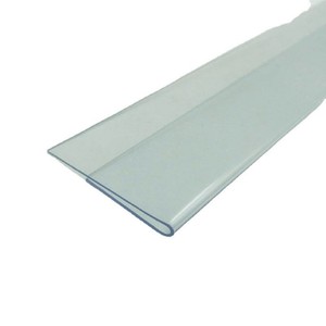 Etiquetas de precio personalizadas termoformadas en PETG, tiras transparentes en forma de V, L y N para estantes de supermercado - Product Image 4