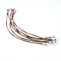 Kabel Harness Konektor JST 4Pin 2.0mm Pitch Kustom 22AWG 1007 Perakitan Kabel Warna-warni untuk LED, Peralatan Rumah Tangga, Elektronik