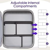 Étui de protection pour mixeur de podcast, sac de rangement pour mixeur DJ, étui de transport portable pour mixeur audio, sac organisateur pour équipement audio de diffusion en direct