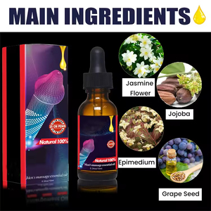 Aceite para Agrandar el Pene, Aumenta el Tamaño del Pene de Forma Permanente, Crecimiento Rápido, Erección, Afrodisíaco, Engrosamiento, Mayor Duración, Ayuda a Alargar, Sexo Más Intenso - Product Image 6