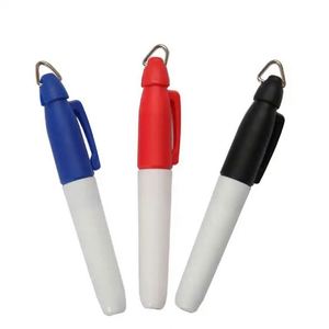 Golf Pocket Pen Triangle Hook Fine Point Mini Permanent Marker Colored Ink Writing Paper Features Custom Logo - Product Image 1