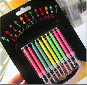 Huaming chama de arco-íris, boneco para crianças, colorido, atacado, festa de aniversário, bolo - Product Image 1