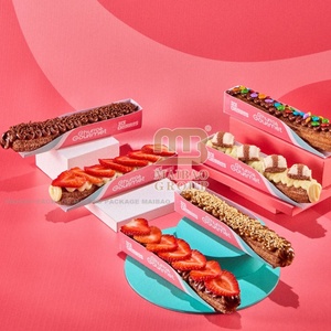 <span class=keywords><strong>Churos</strong></span> Box Holder Churros Fairy Bread Cono de papel Crepes Epackaging Sharwarma Packaging Fried Spain Baked Churros Box - Product Image 1