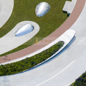 ANW018 Metal Crafts Soldadura de acero inoxidable y escultura pulida para Proyecto de decoración de vestíbulo de hotel - Product Image 4