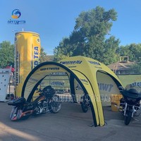 Tente de Garage gonflable en TPU pour abri pneumatique personnalisé de bonne qualité portable pour les sports motorisés ou les événements de course