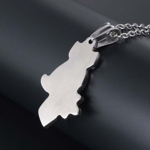 Colgante de búho elegante de acero inoxidable con temática animal para hombres y mujeres, regalo, joyería SP616 - Product Image 4