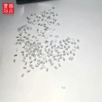 Moissanite de qualité 6A, taille baguette, VVS, couleur D, passe le testeur de diamant, pierre de moissanite en vrac pour la fabrication de bijoux