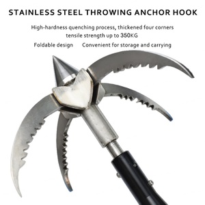 Dispositivo de Rescate Rápido con Cuerda Salvavidas, Adaptable a Diversos Entornos, Gancho de Anclaje, Producto de Seguridad Acuática - Product Image 5