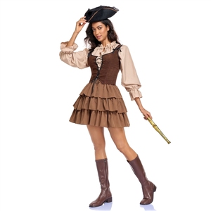<span class=keywords><strong>Disfraz</strong></span> <span class=keywords><strong>de</strong></span> <span class=keywords><strong>pirata</strong></span> retro medieval artístico <span class=keywords><strong>de</strong></span> Halloween, estilo Piratas <span class=keywords><strong>del</strong></span> <span class=keywords><strong>Caribe</strong></span>, para cosplay y presentaciones, tallas S-XL - Product Image 2