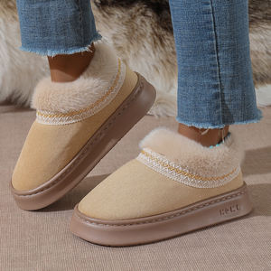 รองเท้าผู้หญิงพื้น EVA แบบใหม่ ขายส่ง บุขนนุ่มฟู คุณภาพสูง แบรนด์ใหม่ - Product Image 3