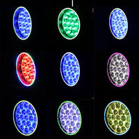 Nouvelle lampe de scène à tête mobile RGBW 19x10W en alliage d'aluminium, contrôle DMX512, pour DJ, discothèque, KTV, bar, théâtre, éclairage de scène LED 19x10W