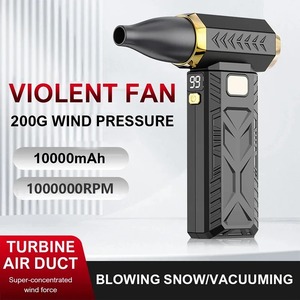 2in1 Violent Fan 1000000RPM Super Powerful Air <b>Blower</b> Vacuum Blowing Suction for Dust Cleaner Brushless Turbo Strong Wind - Product Image 3