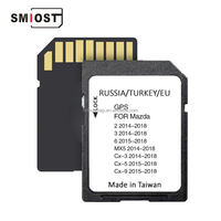 SMIOST 16GB peta mobil navigasi GPS Navi Custom CID SD Carte untuk Mazda 3 EZ 1V MX 5 CX 3 Eropa