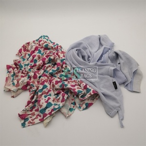 Chiffons en coton recyclé, récupérés et réutilisés, pour peintres, chiffons en coton de couleur claire - Product Image 3