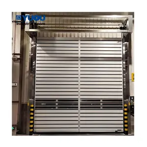 Exterieur Spiraal Snel Aluminium Hard Hoge Snelheid Rolluik Alu Hoge Snelheid Deur Met Fabriek Directe Verkoop