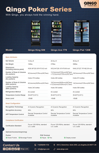 Máquina Expendedora Inteligente con Pantalla Táctil y IA, Qingo OEM/ODM, con SDK, Pagos con Tarjeta de Crédito y Código QR, Refrigerador Inteligente - Product Image 2