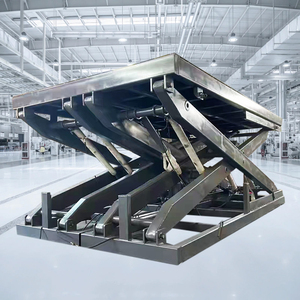 Nouvelle Plateforme Élévatrice à Ciseaux Hydraulique Fixe Robuste pour Voitures et Marchandises, Niveleur de Quai à Ciseaux Hydraulique Stationnaire - Product Image 3