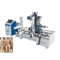 Tour à bois CNC Mustang MT1203-5A 5 axes automatique 9-en-1 avec boîtier de sécurité, moteur 5,5 kW, vis à billes, broche 2800 tr/min, 1200 mm, 380 V