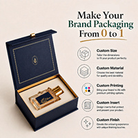 Boîtes d'emballage de parfum de luxe personnalisées, boîte cadeau rigide magnétique pour cosmétiques, boîtes en carton en gros, OEM ODM, faible MOQ, FSC