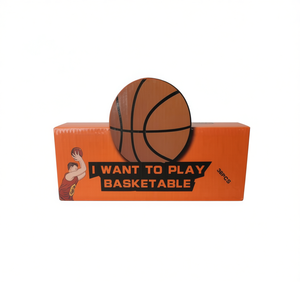 J'aimerais jouer au basket-ball en carton, jouet de basket-ball en carton de 38 pièces pour les enfants de 5 à 7 ans - Product Image 1