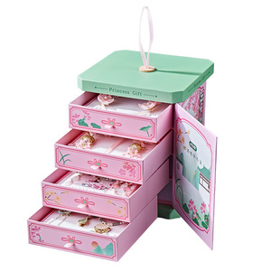 Caja de Regalo de Accesorios para el Cabello de Estilo Antiguo Xiaoling Toys, Color Clásico, Alta Calidad, para Jóvenes, Regalo de Navidad - Product Image 3