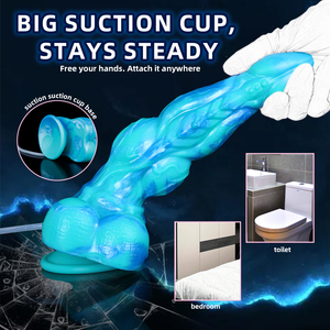 YOCY Monster Penis With Sucker Huge Ejaculation Dragon Cock Knot Dildos Squirting Masturbator Anal Sex Toys For Women Men OEM - Product Image 5