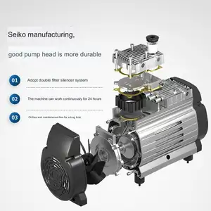 Suku cadang Generator Generator ozon medis Pistolas De Aire comrimido Co2 Mini mikro pompa kompresor udara kepala