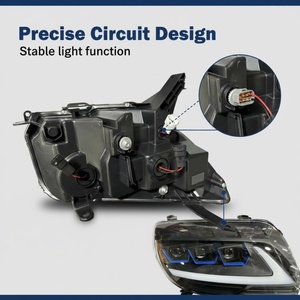 Wholesale Headlight Assembly For 4runner 2006-2009 Direct <b>Replacement</b> Headlamp Left Right Pair Waterproof High Quality - Product Image 4