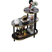 Table d'appoint multifonctionnelle pour salon, salle à manger, bureau à domicile, balcon – Meuble de rangement et table basse