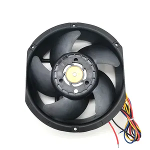 Fabrika 172mm Dc fırçasız IP67 su geçirmez Fan 17251 alüminyum çerçeve yüksek hız 172x150x51mm 12V 24V 48v DC eksenel soğutma fanı